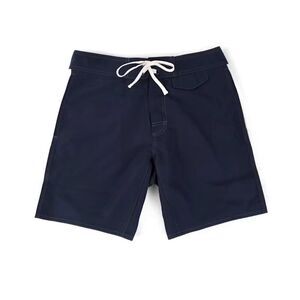Mens Gilded Age Board Shorts Swim Swimming Trunks in Navy / White  - Sz XL